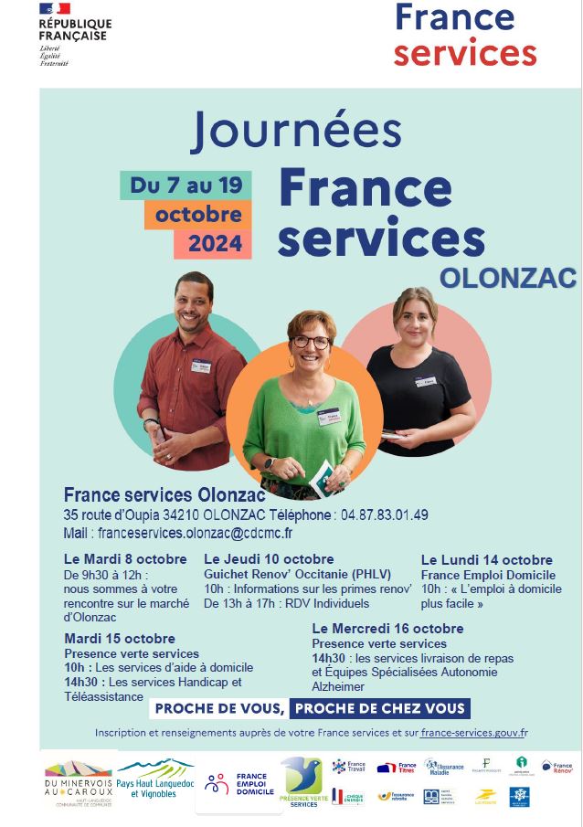 Affiche JPO FS Olonzac