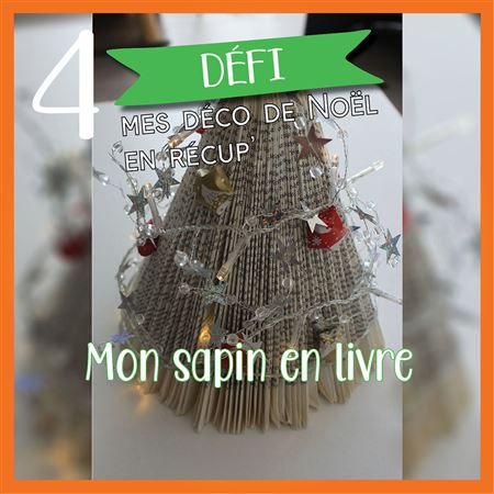 Vignette 2, jour 4 : sapin en livre