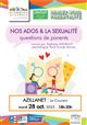 Affiche du Rendez-vous Parentalité, organisé le 28 octobre à Azillanet
