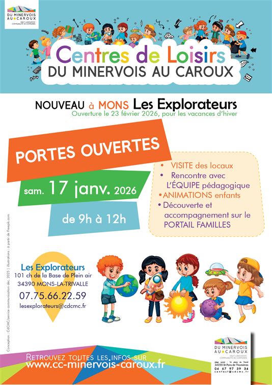 Affiche Portes Ouvertes ACM Mons Affiche Portes Ouvertes ACM Mons